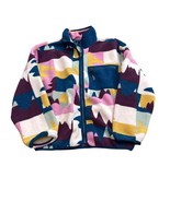 Patagonia Women&#39;s Synchilla® Fleece Jacket Frontera Marble Pink Size Lar... - $135.40 CAD