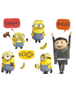 Roommates Minions The Rise Of Gru Wall Decal Set RMK4346SS - £6.97 GBP