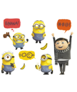 Roommates Minions The Rise Of Gru Wall Decal Set RMK4346SS - $8.90