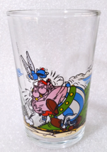 Asterix &amp; Obélix ✱ Vintage Water Cup Beautiful Collection Glass 1989 Rare - £23.22 GBP