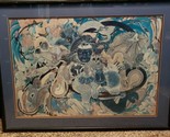 Australian Artist Priscilla Wright The Dreamtime Framed And Signed By Ar... - $479.00