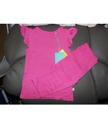 POSH PEANUT VERY BERRY RUFFLED SLEEVE PANTS SET SIZE 3T GIRL&#39;S NEW - €124,75 EUR
