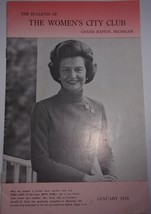Vintage The Bulletin of The Women’s City Club Grand Rapids MI Betty Ford... - €3,49 EUR