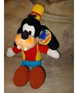 Walt Disney&#39;s World On Ice Goofy Plush 15&quot; NWT 1989 Vintage Stuffed Anim... - £19.50 GBP