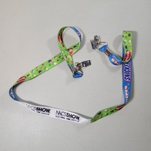 NACS SHOW Skittles / Snickers Crisper ID Lanyard Keychain With 2 Clips - £9.14 GBP