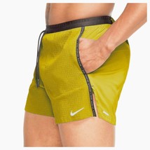 Nike Flex Stride Run Division 4 in Brief-Lined Dark Citron Men&#39;s Size 2XL - £46.70 GBP