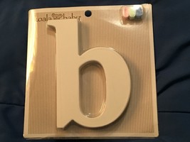 Koala Baby Kid&#39;s Room Wall Letter Lowercase &quot;b&quot; White *NEW* c1-24 - $10.99