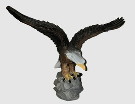 Patriotic American Bald Eagle Figurine Sculpture Home Decor - £16.15 GBP