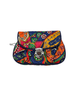 Vera Bradley Puffy Wristlet in Venetian Paisley Women&#39;s Clip in Closure - $21.15 CAD