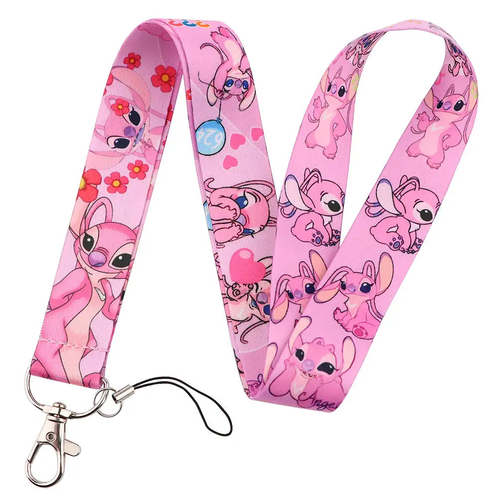 Cute Alien and Angel Credential Holder Cartoon Lanyards for Key Neck Str... - $5.28 CAD