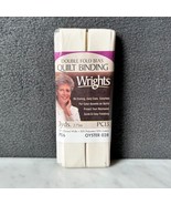 Wrights Double Fold Bias Quilt Binding 7/8&quot; Wide 3 Yards - Color Oyster 028 - $7.75 CAD