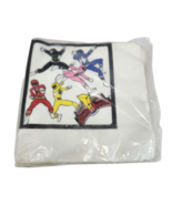 3 VINTAGE 1994 MIGHTY MORPHIN POWER RANGERS BIRTHDAY PARTY SUPPLIES NAPKINS - £7.42 GBP