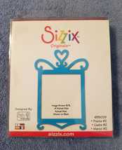 Sizzix Originals Frame #2 w/ Heart Large Cutting Die by Provo Craft  Retired - £9.39 GBP