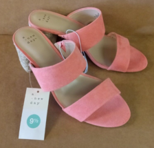 A New Day Womens Patricia Style Heel Espadrille Sandals Shoes - Size 9.5 - $19.99