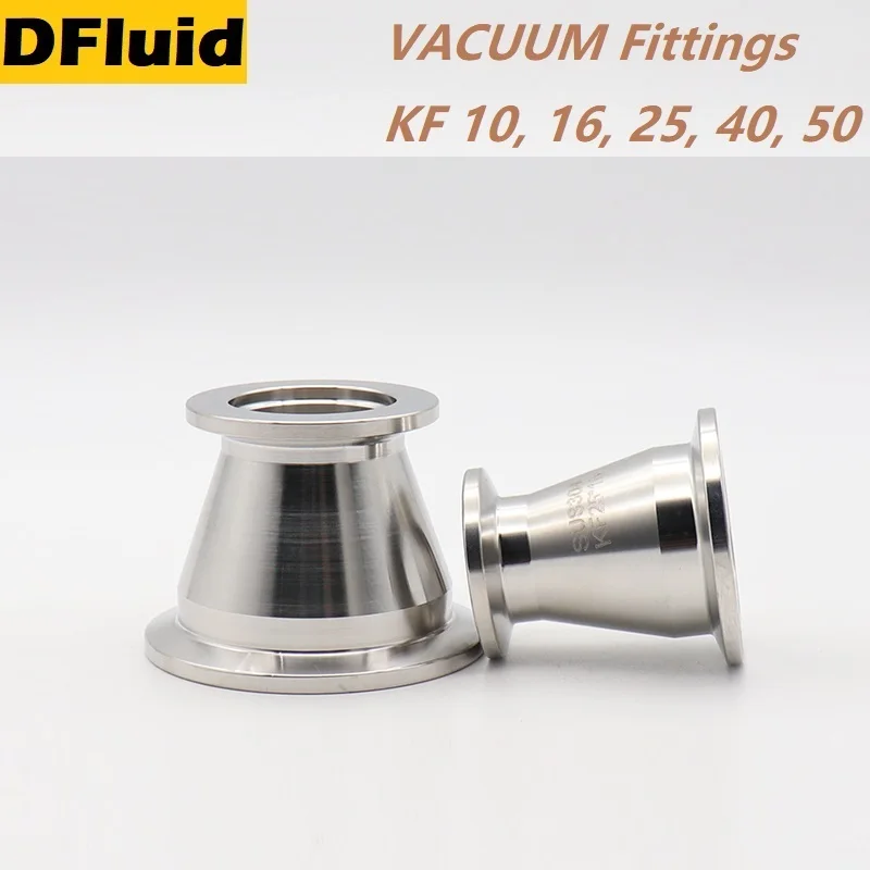 House Home 304 Stainless Steel KF10/16/25/40/50 REDUCER VACUUM Fittings High Qua - £35.92 GBP