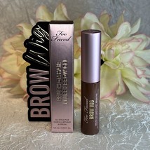Too Faced Brow Wig Brush On Hair Fluffy Brow Gel - AUBURN - NIB FS Free ... - $14.80
