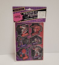 Vtg Puffy Stickers Switchable Stickables Style 4 Fighter Pack 1984 Transformers - £46.71 GBP