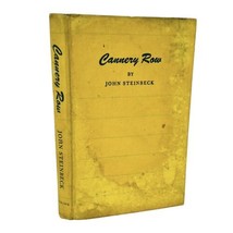 John Steinbeck Cannery Row 1st Edition 1945 Viking Press NY HC Yellow - £34.14 GBP