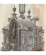 Minnehaha Soda Fountain 1876 World Fair Centennial Expo Victorian Woodcu... - $96.12 CAD