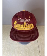 NBA Adidas Cleveland Cavaliers Flat Bill Ball Cap Hat Snapback Baseball ... - £11.08 GBP