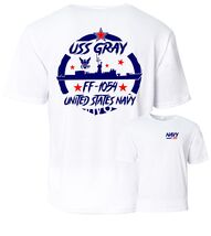 USS GRAY FF-1054  Performance T-Shirt.  US NAVY - €19,89 EUR+