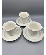 Mikasa French Countryside  Cups Saucers Set Of 3 F9000 - $17.32
