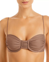 JADE SWIM Brand Mia Underwire Bikini Swim Top Nude Color Size Small $120 - NWT - £21.57 GBP