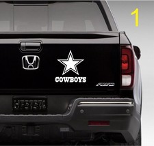 Set X 4 Dallas Cowboys Logo Vinyl Car Truck Decal Window Sticker Graphic - $16.79