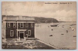 Northport Harbor NY Sailing Vessels C.E. Robertson Albertype Postcard D33 - £6.27 GBP