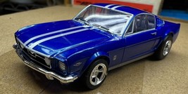 1pc 2023 Afx MEGA-G+ 1966 Ford Mustang Fastback Metallic Blue Slot Car Lmtd. Ed. - $54.95