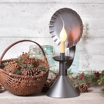 Electric Accent Light on Cone in Smokey Black Tin - $89.99