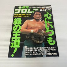 Baseball Magazinesha Wrestling Japanese Magazine WCW Vol 1125 December 2002 - £21.74 GBP