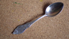ANTIQUE KOCH &amp; BERGFELD 800 SILVER GERMANY FRISIAN MOCCA SPOON ANCHOR KE... - $570.22 MXN