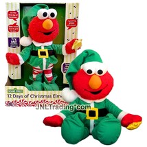 Year 2004 123 Sesame Street 14 Inch Electronic Plush - 12 Days Of Christmas Elmo - £58.98 GBP