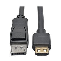 Tripp Lite DisplayPort 1.2a to HDMI Adapter Cable, Active with Gripping HDMI Plu - $57.25