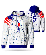 Kelley O&#39;Hara #5 USWNT Soccer FIFA Women&#39;s World Cup Hoodie  - $72.47 CAD+