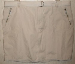 New Womens Venezia Brand Khaki Skirt Size 20 - £19.95 GBP