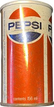 Pepsi Can England Vintage Steel Pull Tab (intact) 156ml. Britain UK - $12.99