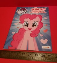 My Little Pony Jumbo Coloring Activity Book Hasbro Pink Horse Tear Share Pages - £1.48 GBP
