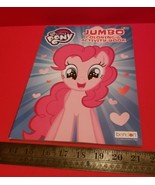 My Little Pony Jumbo Coloring Activity Book Hasbro Pink Horse Tear Share... - $2.57 CAD