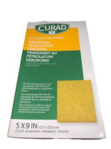 Curad Xeroform Petrolatum Dressing Curad 5X9  INCH 50 Per Box - £78.52 GBP