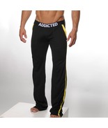 ADDICTED LOUNGE PANTS AD161. BLACK. SMALL. NEW. VERY RARE. GAY INTEREST - $55.00