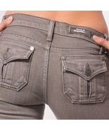 Rock &amp; Republic Scorpion Pavement Gray Jeans Misses Sz 0 8 - £31.86 GBP
