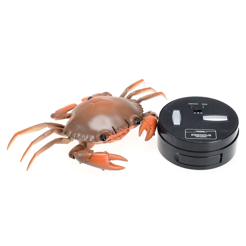 EBOYU RC Crab Animal Toy Remote Control Car Vehicle Electronic Fake Insect for - £16.72 GBP