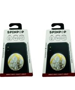 Set Of 2 Spinpop Marble Phone Grip Stand - New Sealed - $10.67