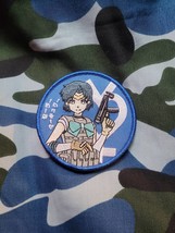 Pretty Armed Soldier, Sailor Mercury inspired - Scout II, military moral... - $9.99