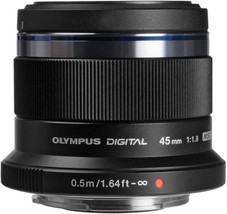 The Olympus M.Zuiko Digital 45Mm F1.8 Lens For Micro Four Thirds Cameras Is - £306.67 GBP