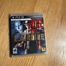 La Noire: Sony Play Station 3 PS3 Complete w/ Manual - £4.59 GBP
