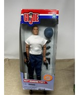 2001 GI JOE  12” Articulated Navy Sailor Helmet Grenades Pistols - $27.99