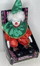 Vintage Porcelain Collectible Clown Doll Haunted Spooky Creepy Hand Painted Evil - £12.43 GBP